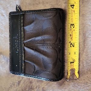 Coach Classic Logo Black Wallet